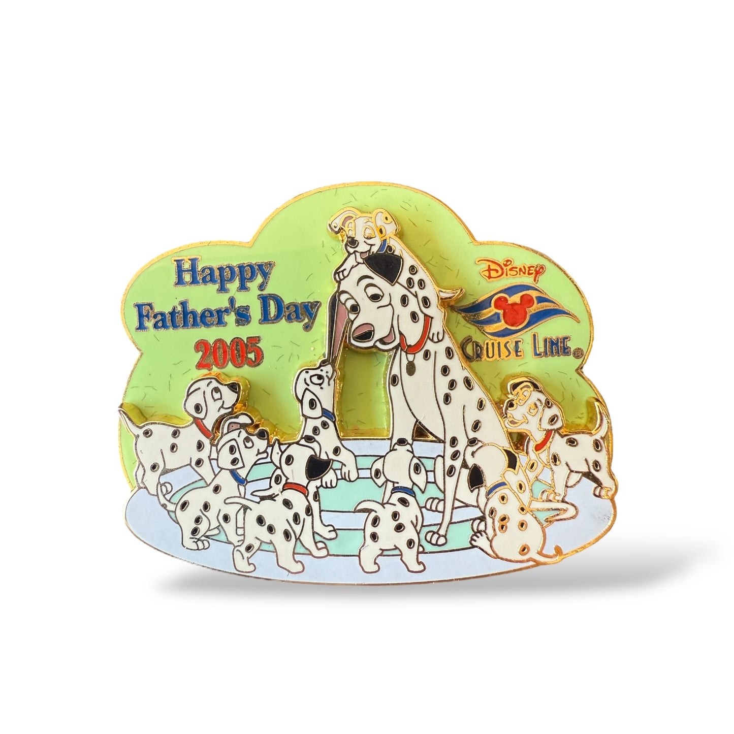 DCL Father's Day 2005 101 Dalmatians Pongo and Puppies Pin
