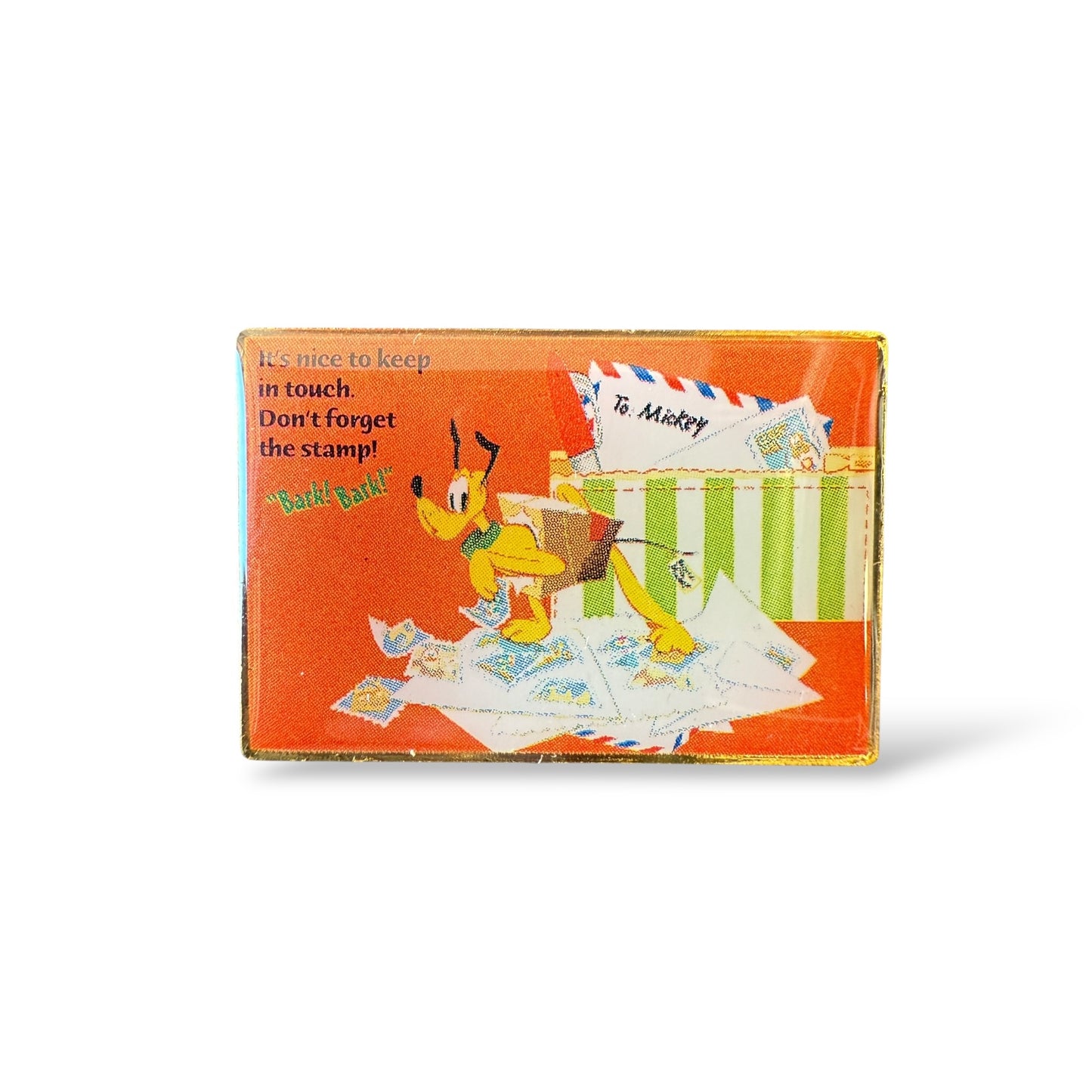 TDR Mickey and Friends Poster Series Pluto Pin