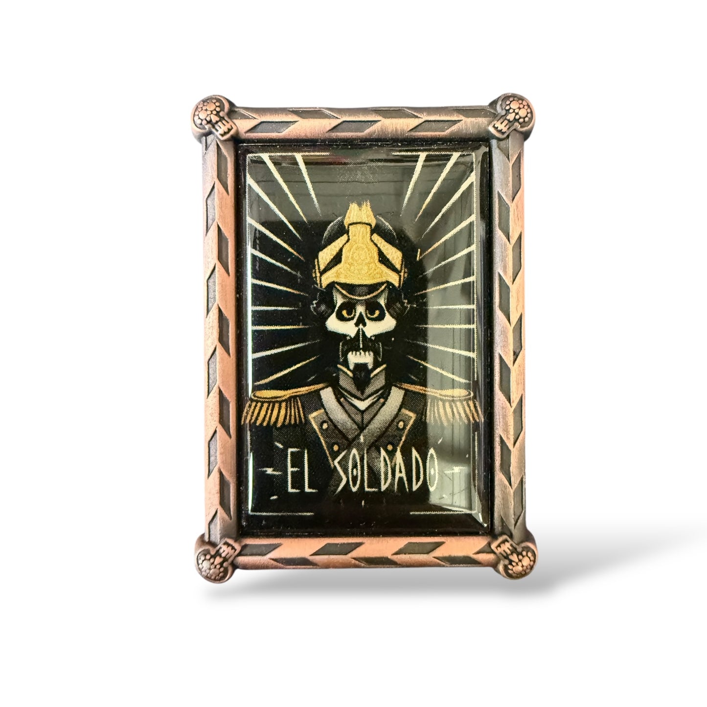 Disney Parks Loteria Mystery El Soldado Soldier Pin