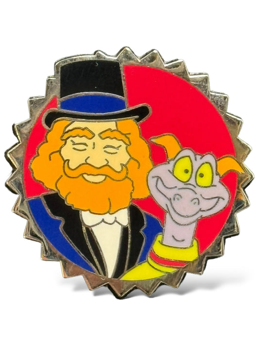 WDW Mini-Pin Boxed Set Epcot Center Dreamfinder and Figment Pin