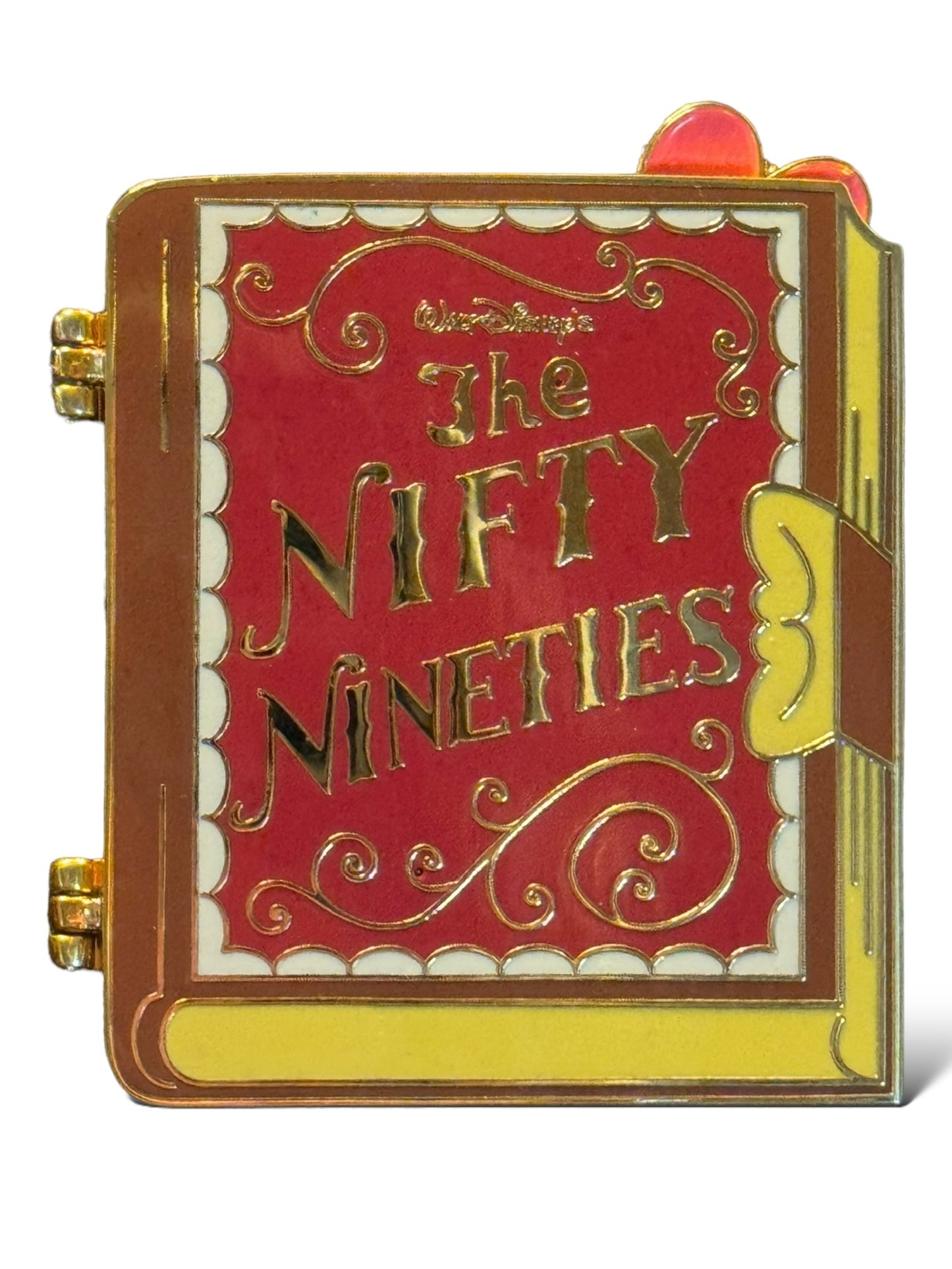 JDS History of Art The Nifty Nineties Mickey and Minnie Hinge Pin
