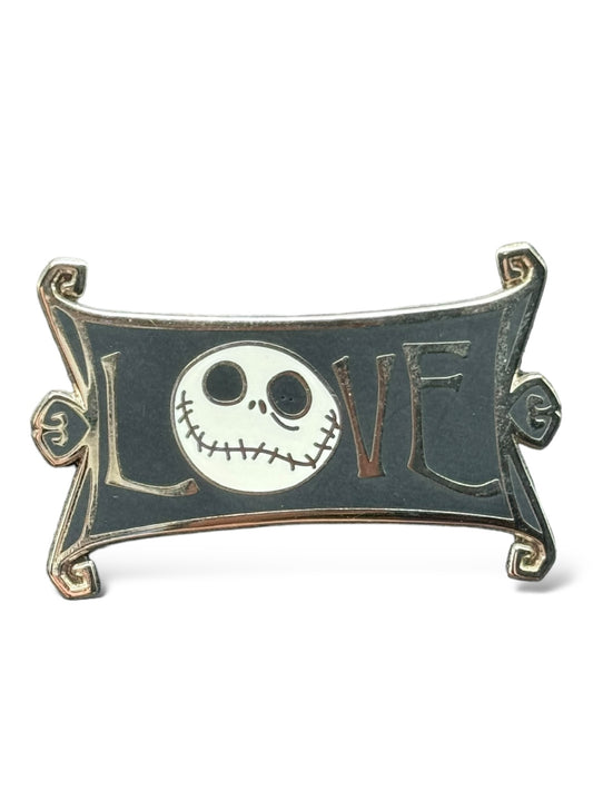 Disney Parks Jack Skellington Love Pin