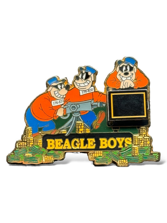 WDW 50th Anniversary Ducktales Beagle Boys Pin