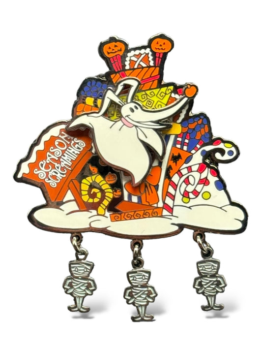 DLR 13 Treats in 5 Frightful Weeks Ballroom Zero Cake House Scene Pin