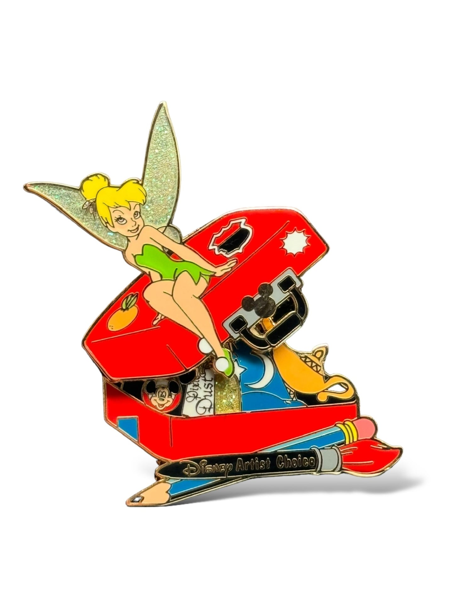 WDW Pin Route 498 Artist Choice Tinker Bell's Suitcase Pin