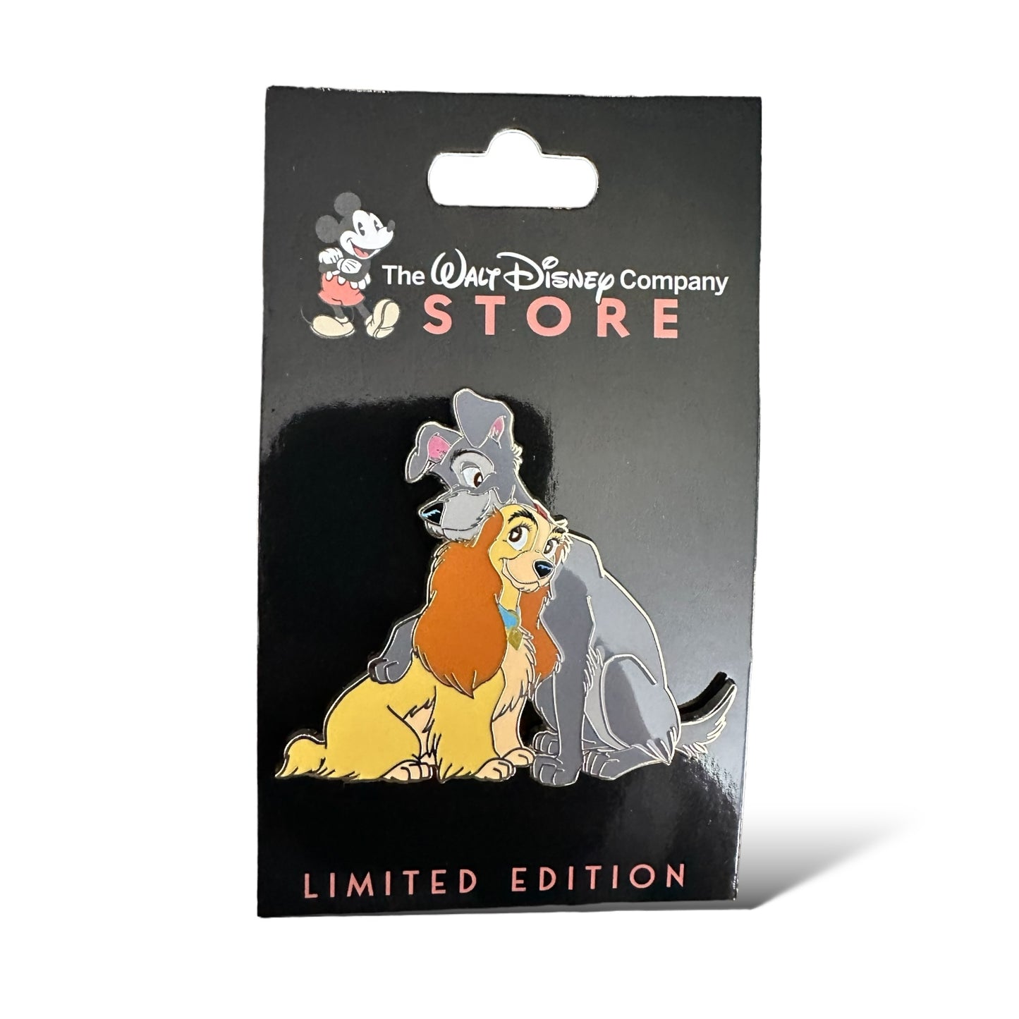 DEC Hugs are the Best Lady & the Tramp Pin