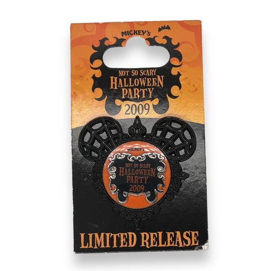 WDW Mickey's Not So Scary Halloween Party 2009 Logo Pin