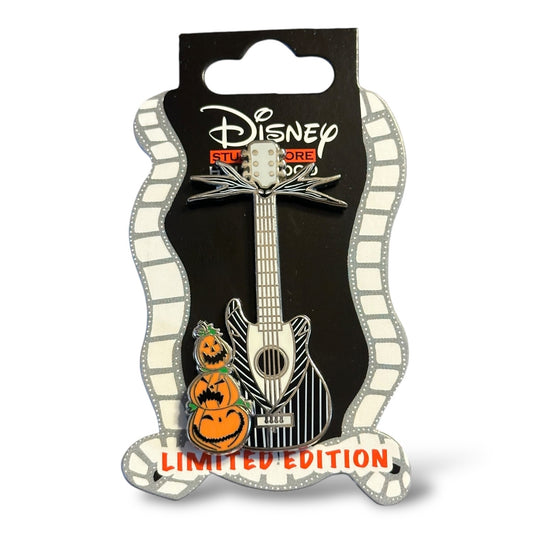 DSSH Nightmare Before Christmas Guitars Jack Skellington Pin