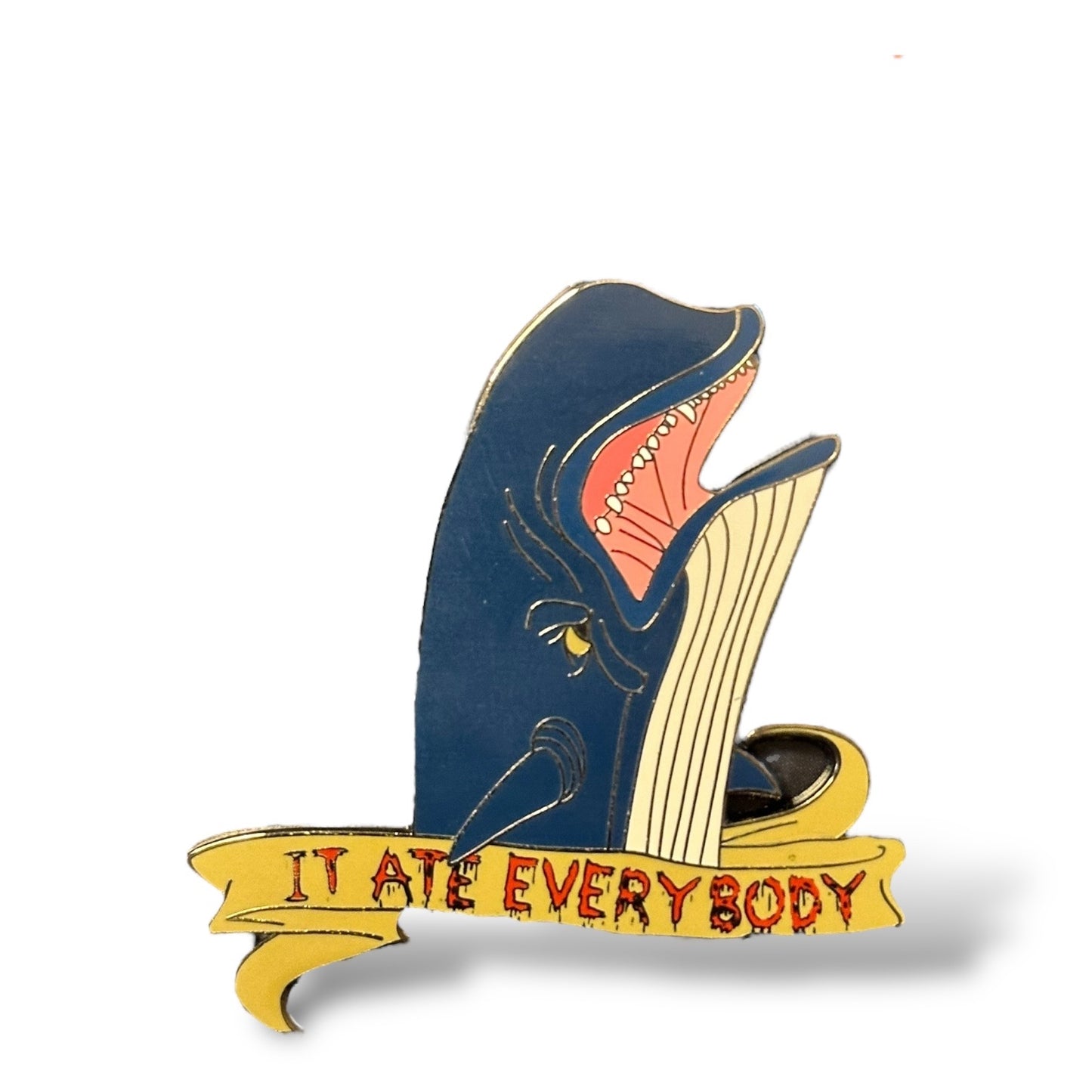 It Ate Everybody Monstro Fantasy Pin