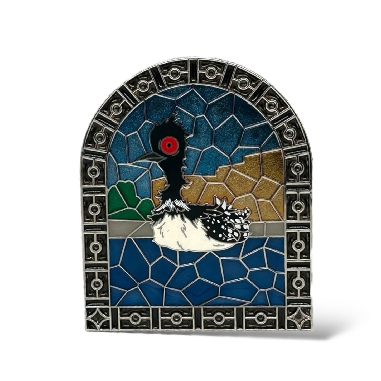 WDI Stain Glass Birds Becky Pin