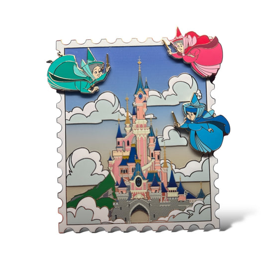 WDI Castles of the Disney Parks Disneyland Paris Pin