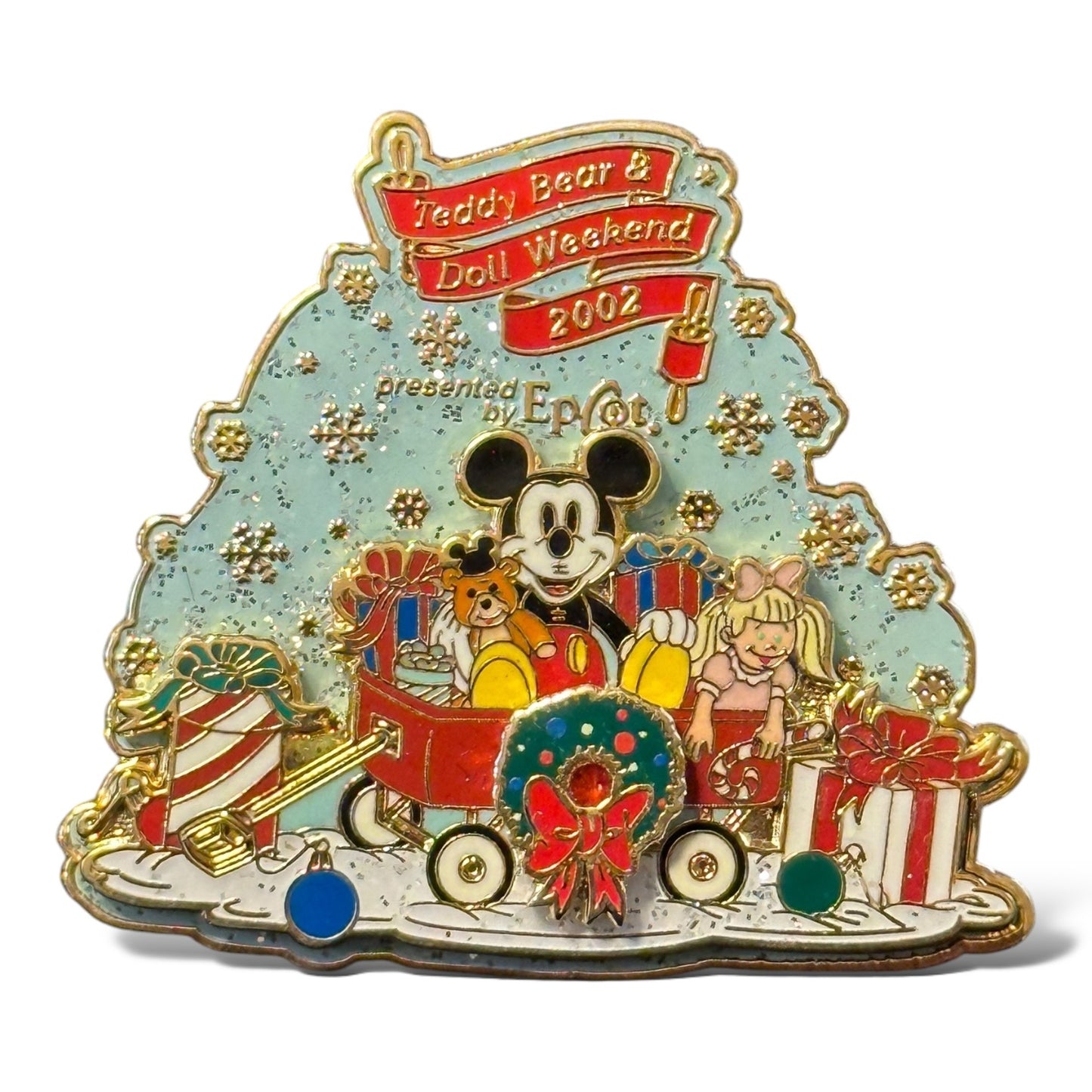 WDW Mickey Mouse Teddy Bear & Doll Weekend 2002 Pin