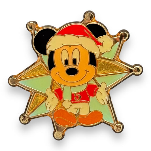 TDR Christmas Mickey Mouse Pin