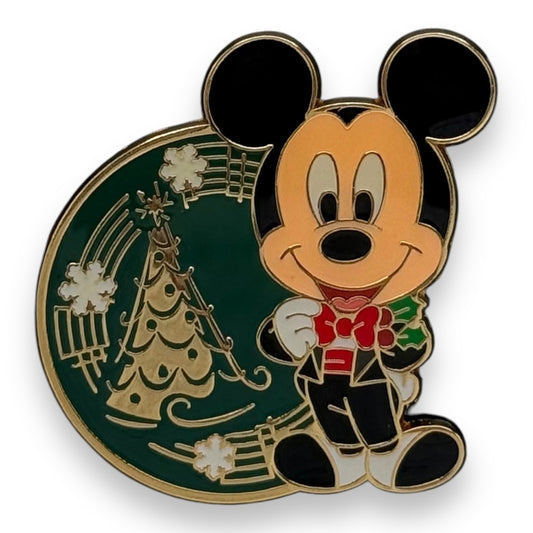 TDR Christmas Holiday Outfit Mickey Mouse Pin