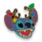 DSSH Holiday Antlers Christmas Lights Stitch Pin