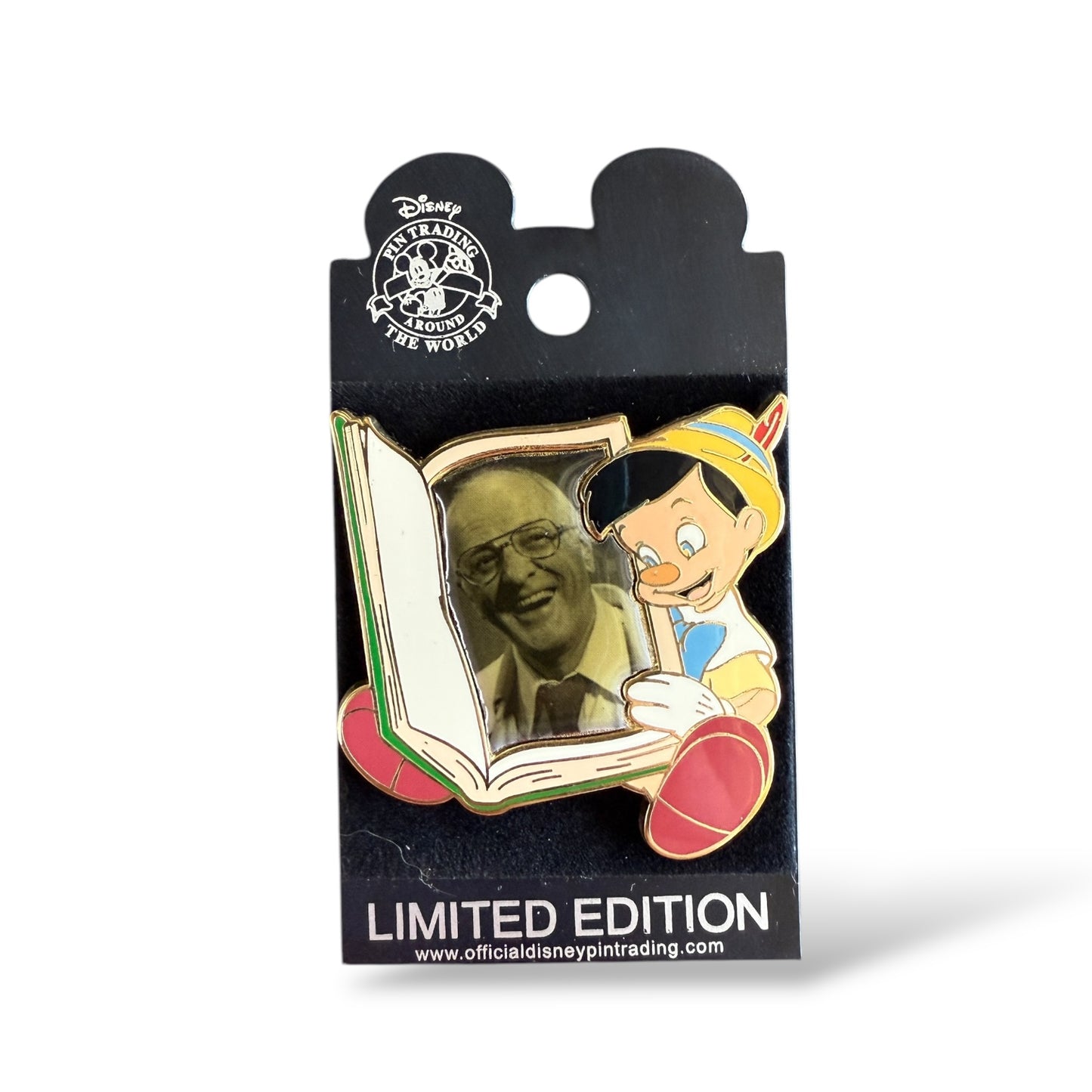 Disney Shopping Original Animators Milt Kahl and Pinocchio Pin