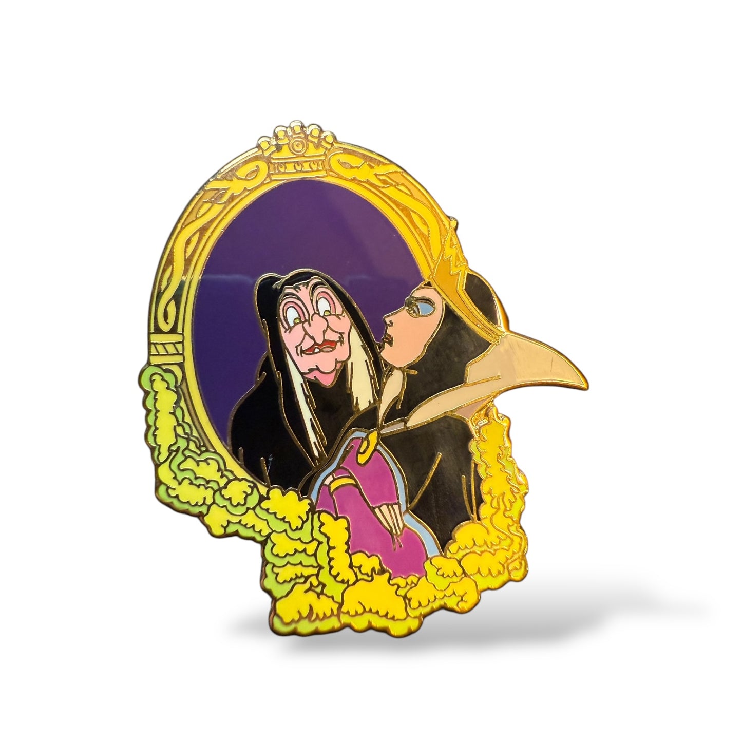 Disney Auctions Evil Queen in the Mirror Hag Reflection Pin