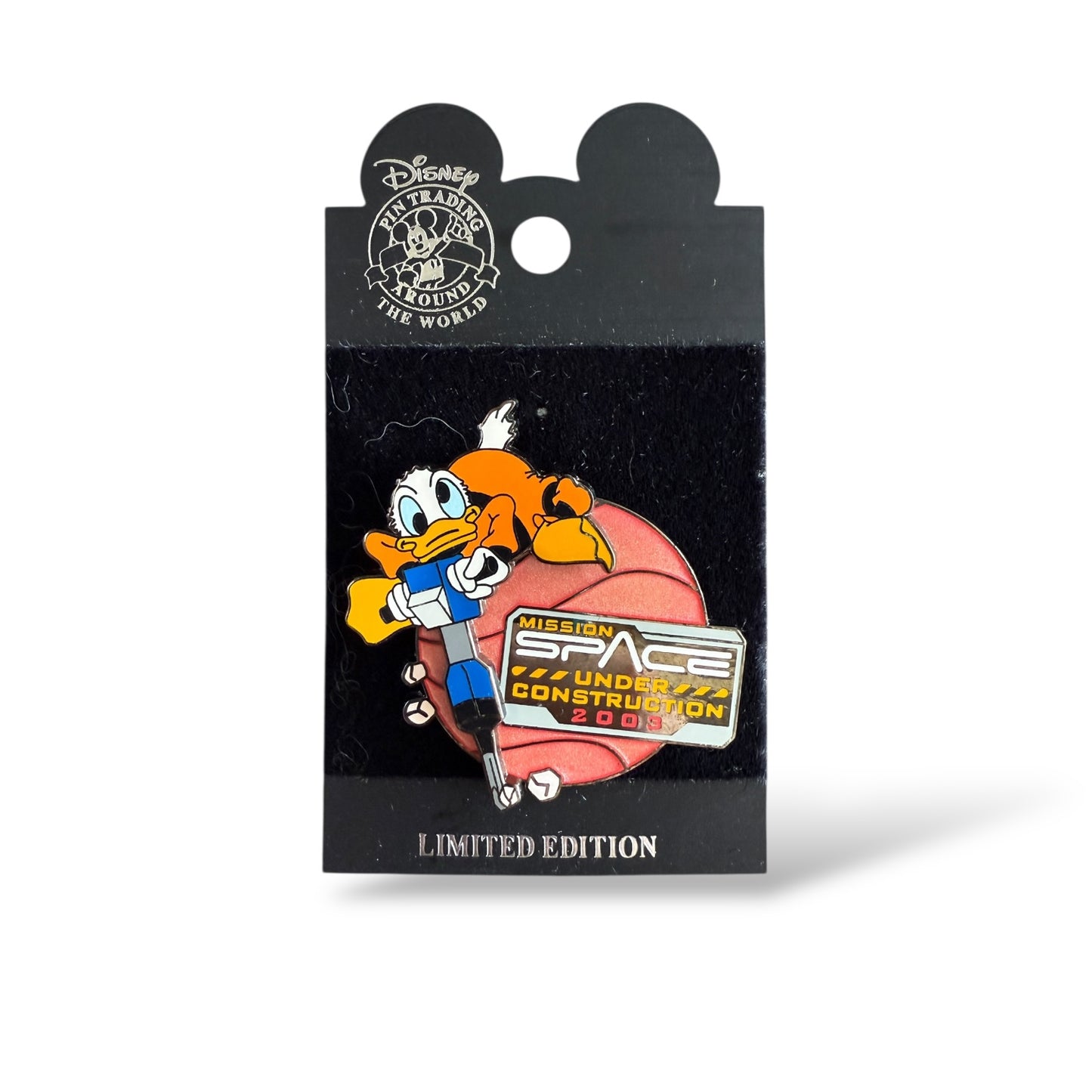 WDW Mission: Space Under Construction Donald Pin
