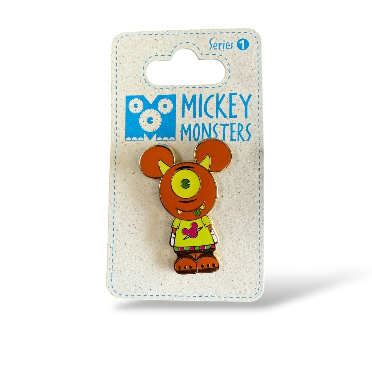 Disney Parks Mickey Monsters Ogg Pin