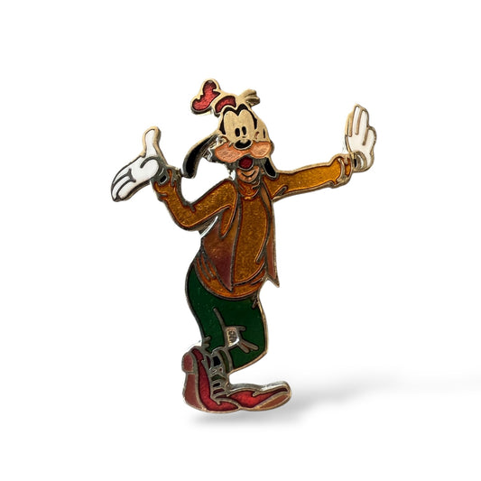 Disney Parks Vintage Goofy Leaning Pin