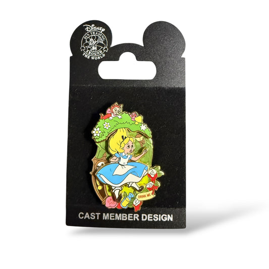 DLR Alice Down the Rabbit Hole Pin