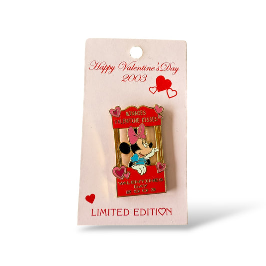 WDW Happy Valentine's Day 2003 Minnie Mouse Pin