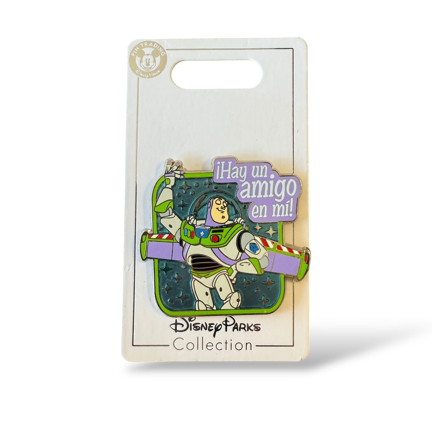 Disney Parks Buzz Lightyear Spanish Mode Pin