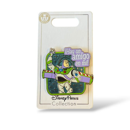 Disney Parks Buzz Lightyear Spanish Mode Pin