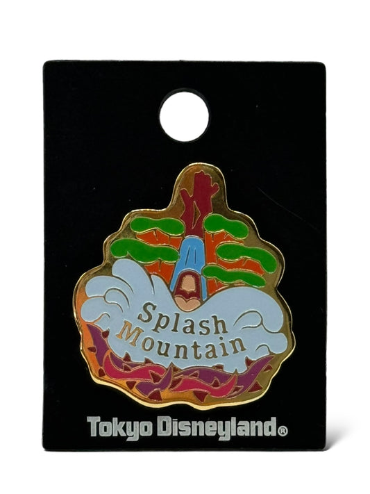 TDR Cutie Attractions Splash Mountain Pin