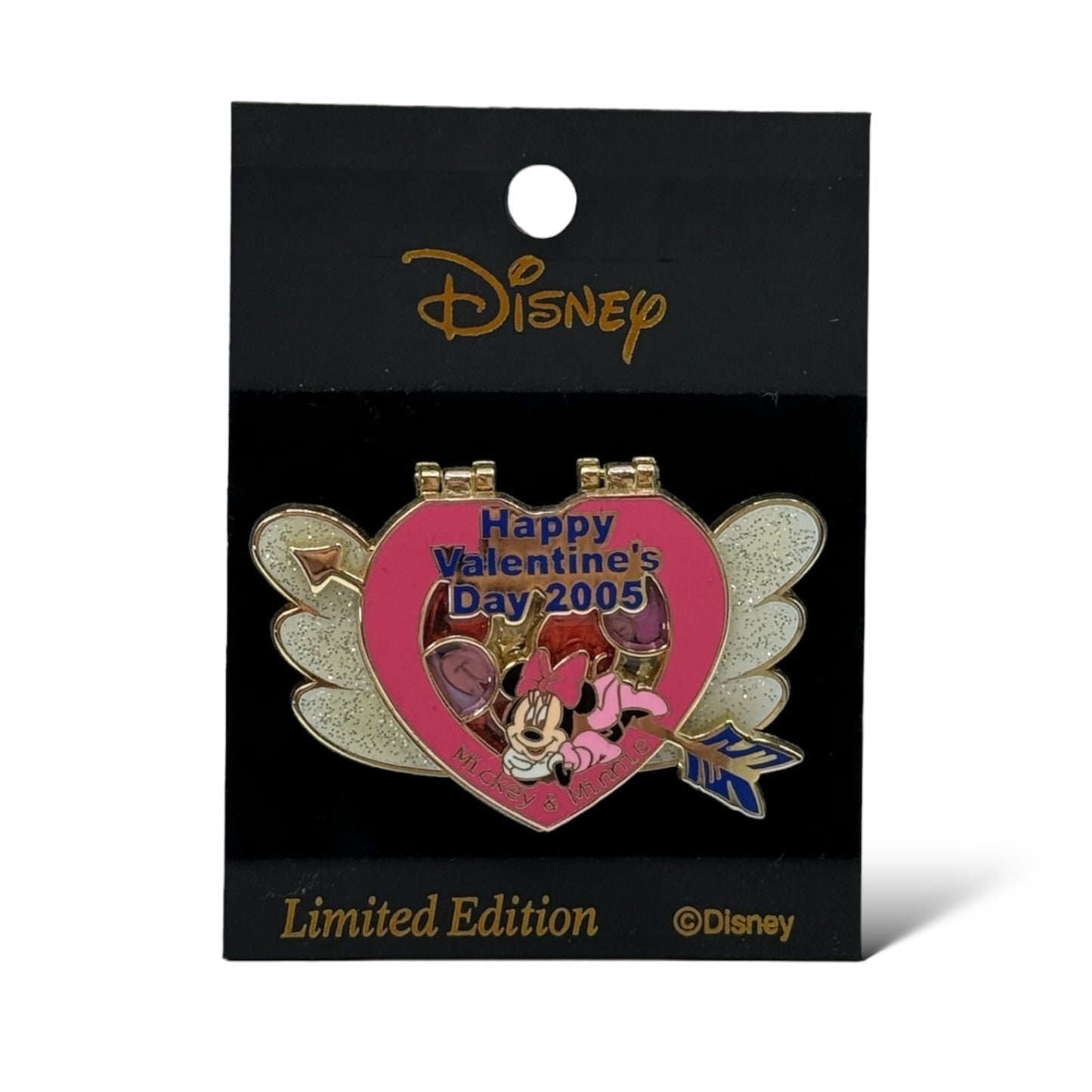JDS Valentine's Day 2005 Hinged Mickey and Minnie Pin