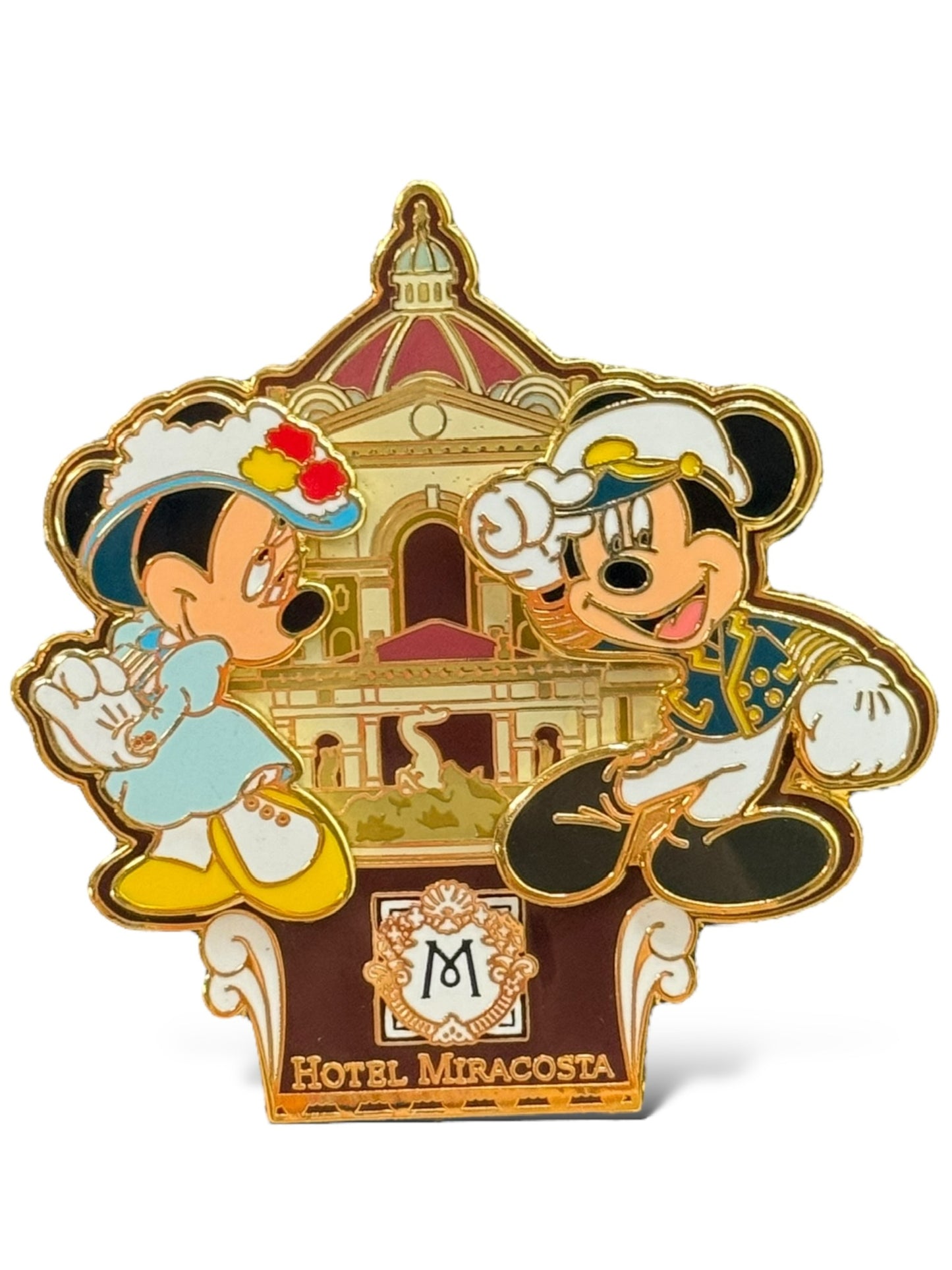 TDR Fly Away to Tokyo Disney Resort Experience Mickey and Minnie Hotel Miracosta Pin