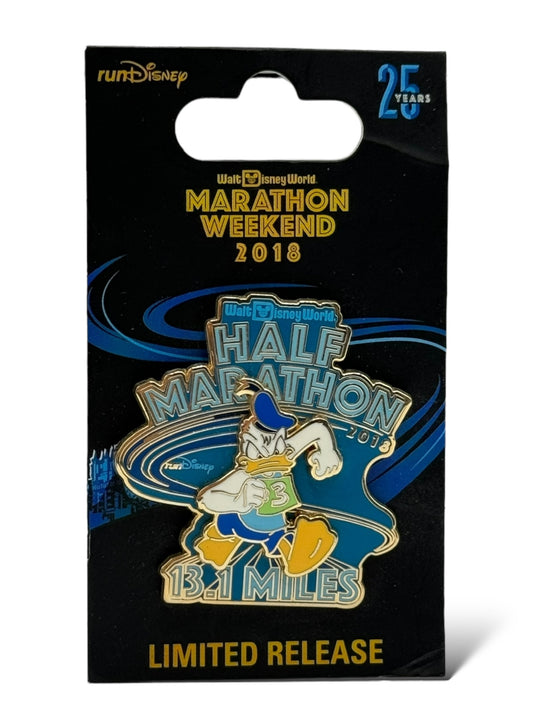 WDW Half Marathon 2018 Donald Pin