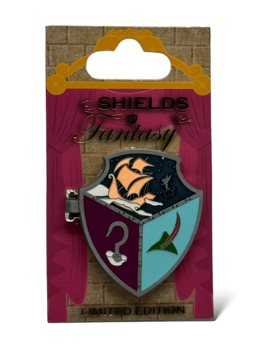 WDW Shields of Fantasy Peter Pan Pin