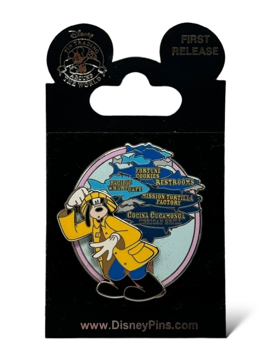 DCA Pacific Wharf Signs Goofy Pin