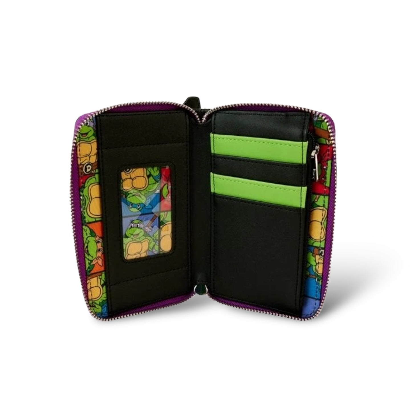 Loungefly 40th Anniversary Teenage Mutant Ninja Turtles Zip-Around Wallet