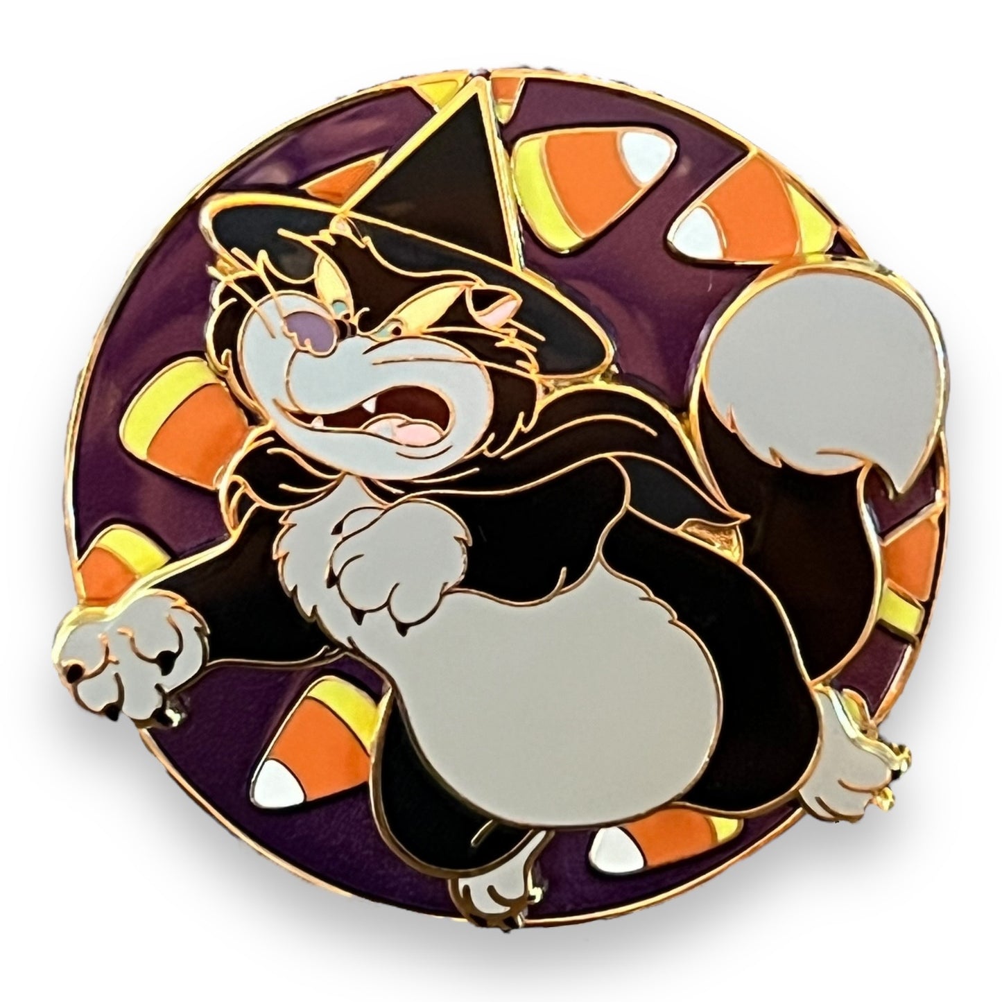 DSSH Candy Corn Lucifer Pin