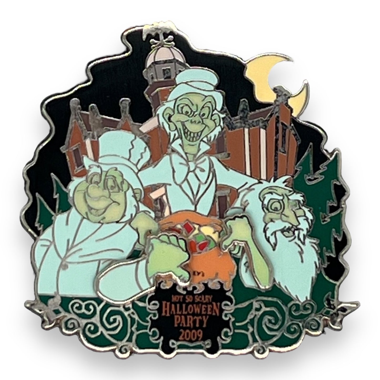 WDW Mickey's Not So Scary Halloween Party 2009 Hitchhiking Ghosts Pin