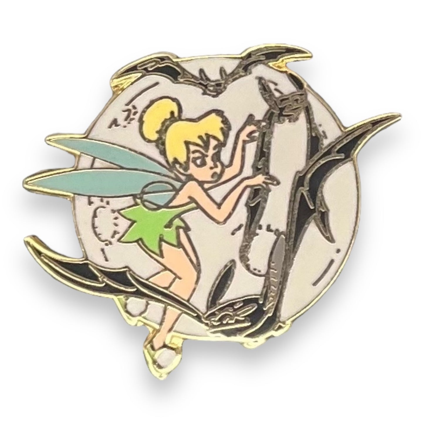 Disney Shopping Mickey O'Lantern Mystery Tinker Bell and Bats Pin