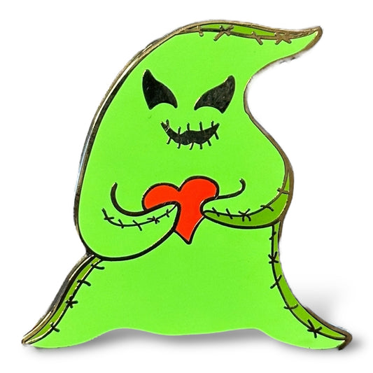 Cutie Oogie Boogie Holding Heart Fantasy Pin