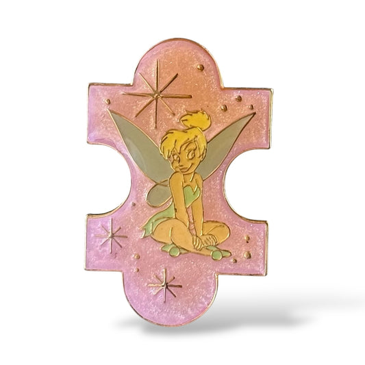 Disney Parks  Just the Girls Puzzle Piece Tinker Bell Pin