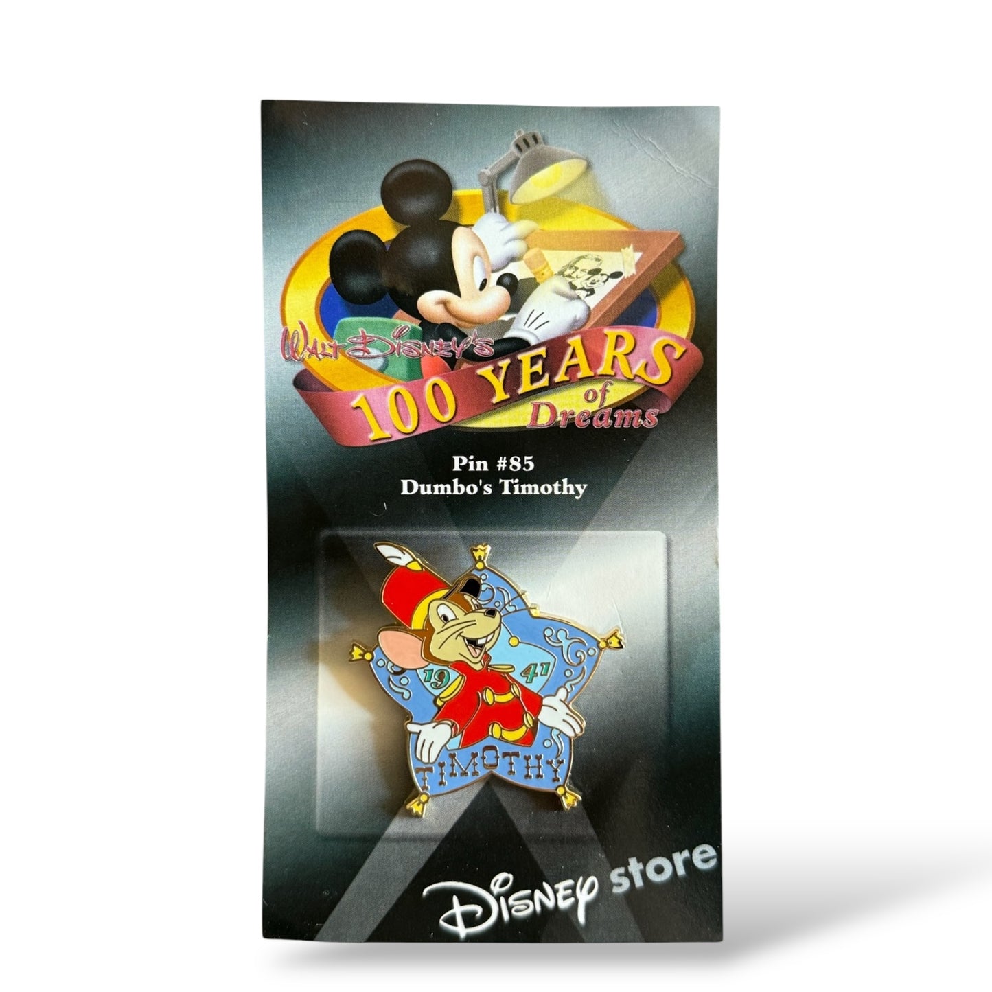 Disney Store 100 Years of Dreams Dumbo's Timothy Pin