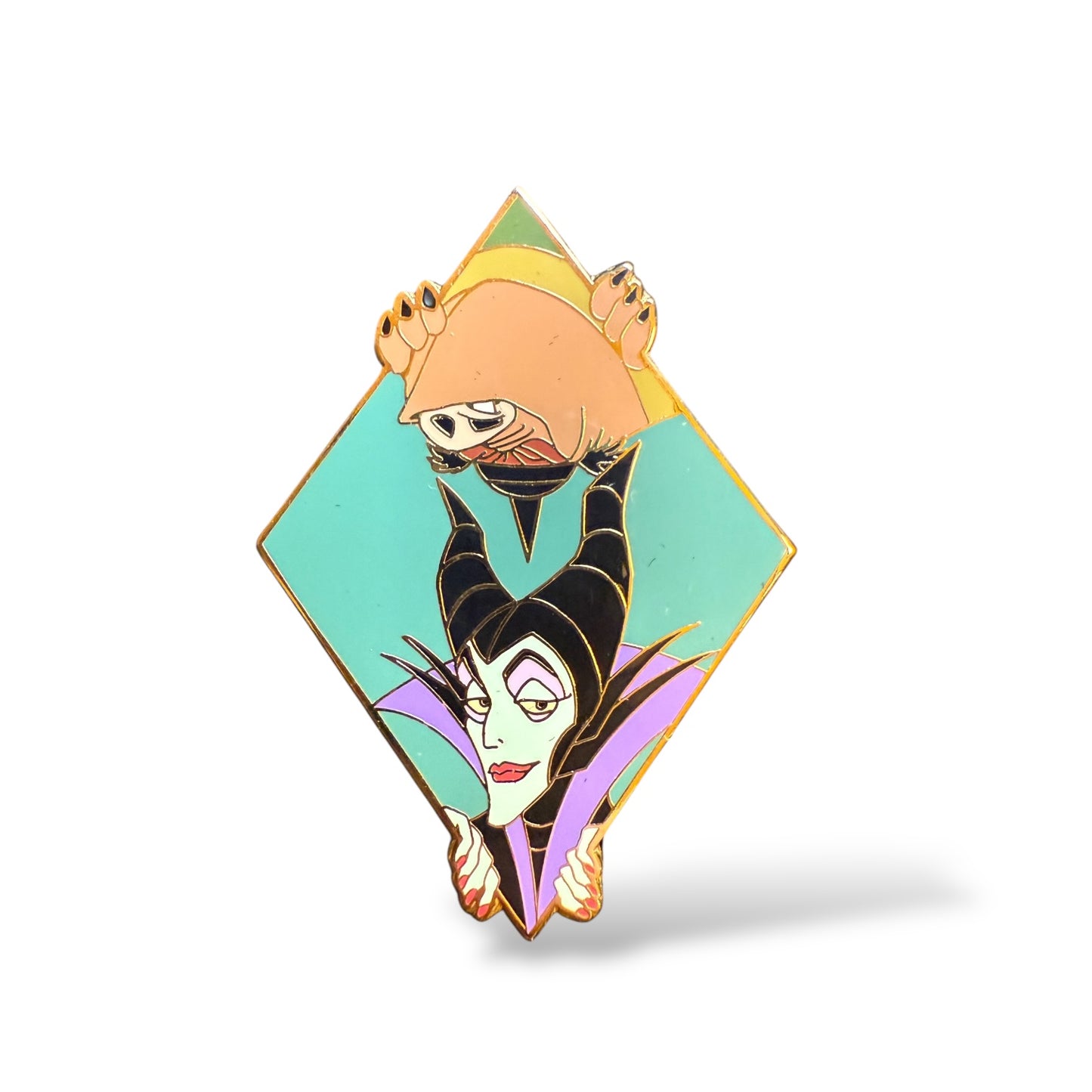 Disney Auctions Peek-a-Boo Maleficent and Goon Pin