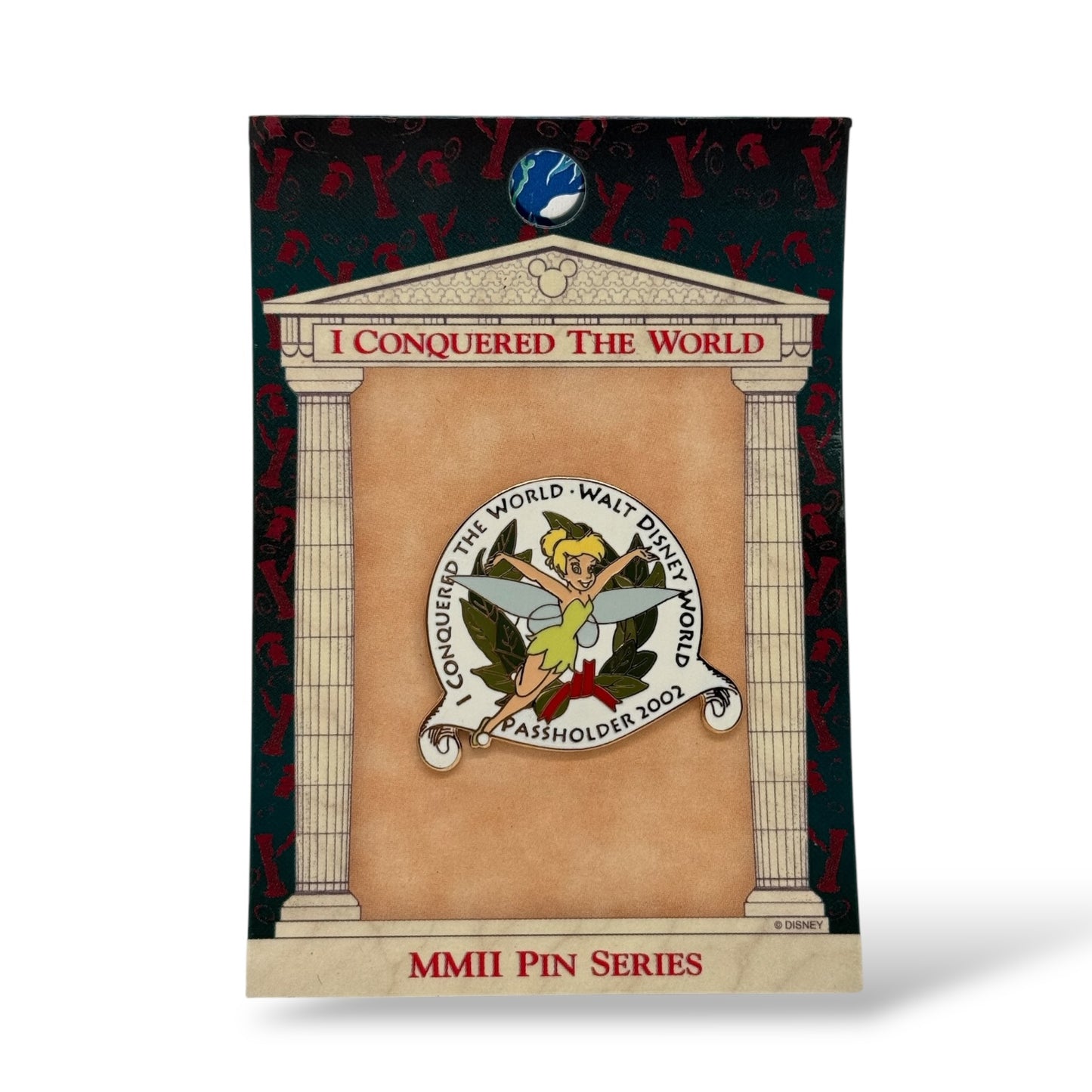 WDW I Conquered The World Passholder Exclusive Tinker Bell Pin