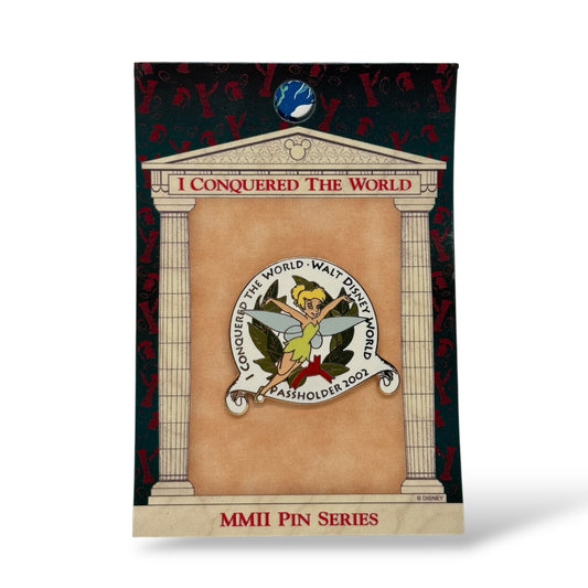 WDW I Conquered The World Passholder Exclusive Tinker Bell Pin