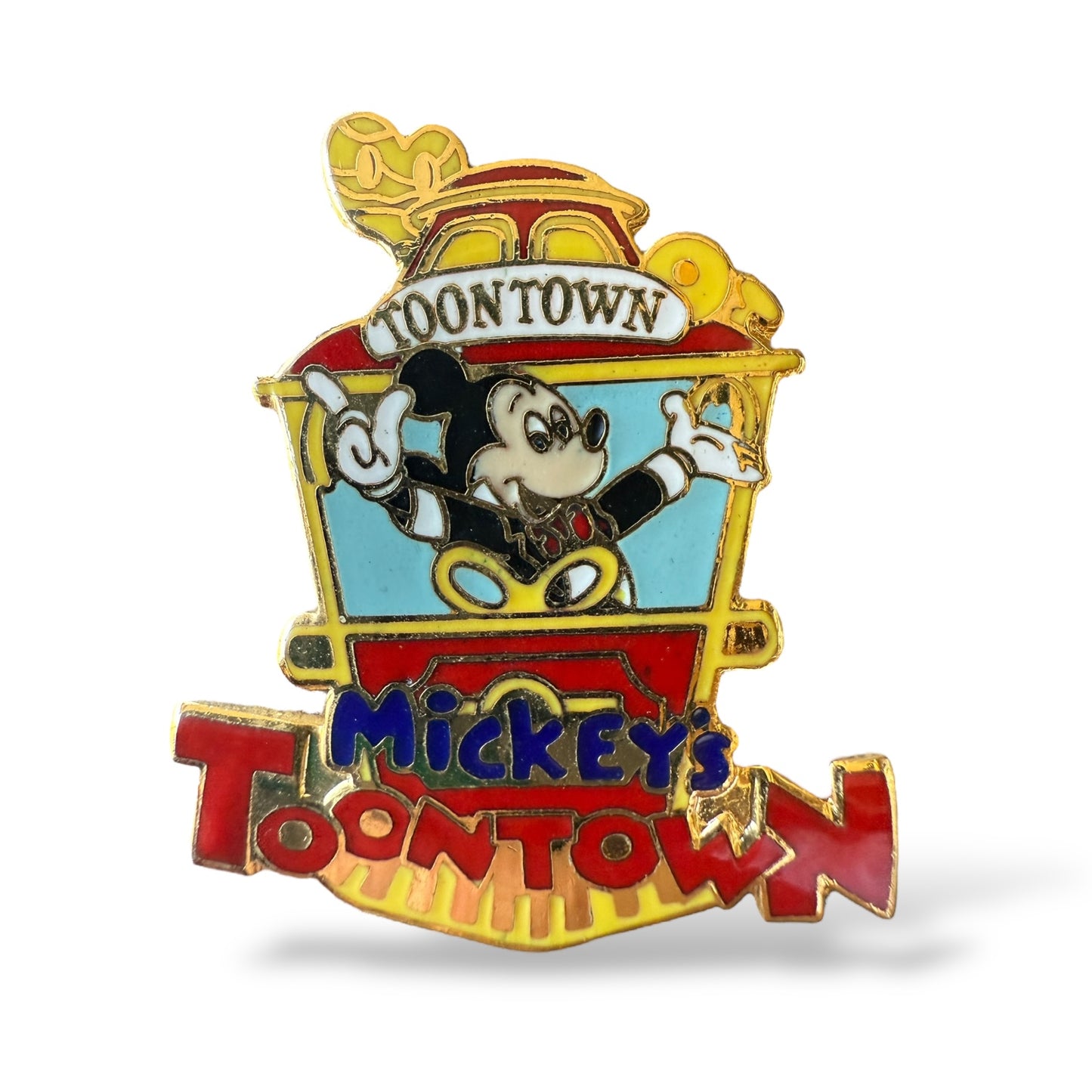DLR Mickey's Toontown Trolley Pin