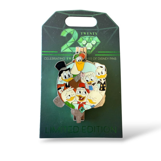 WDW 20 Years Pin Trading Progression Ducktales Pin