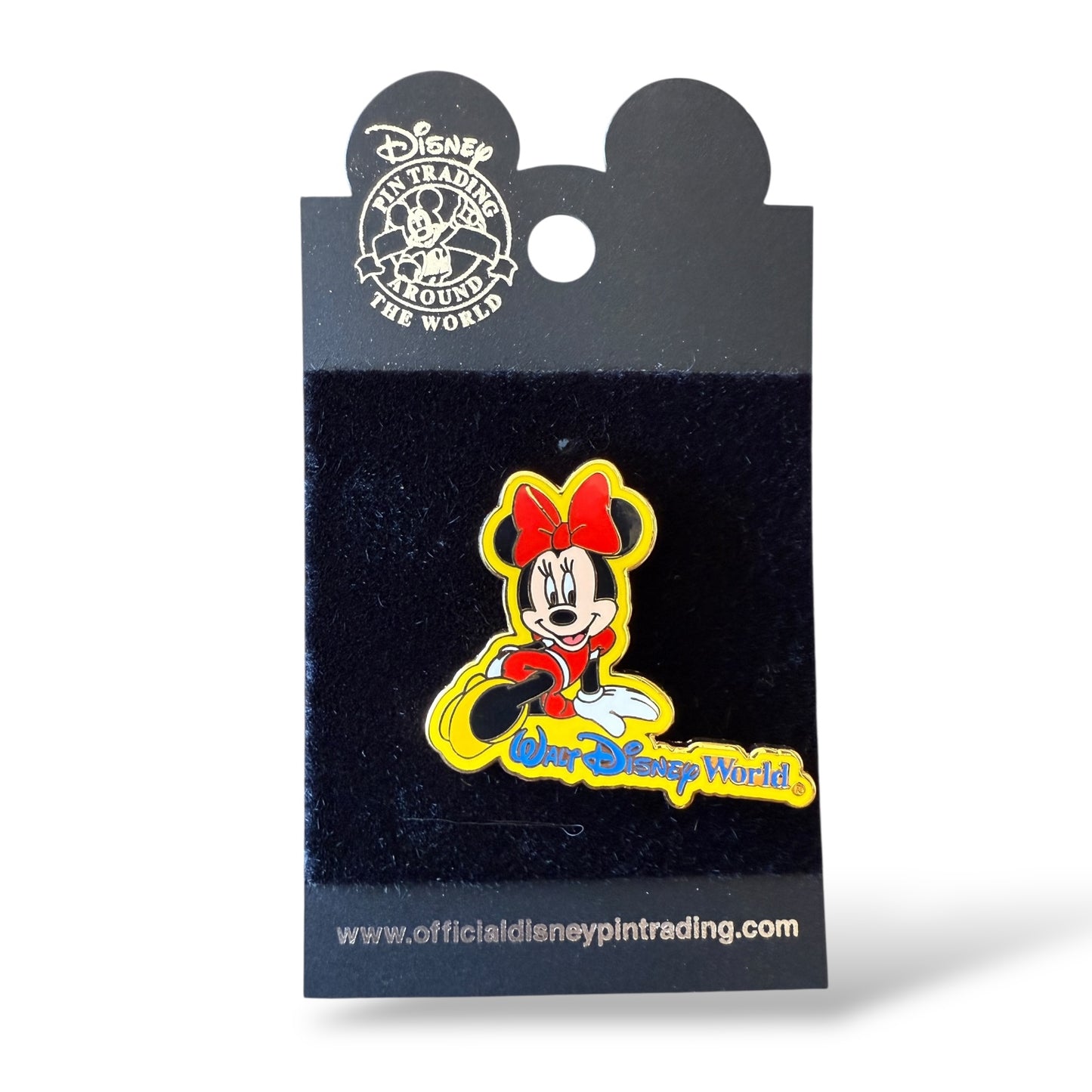 WDW Character Outline Minnie Pin