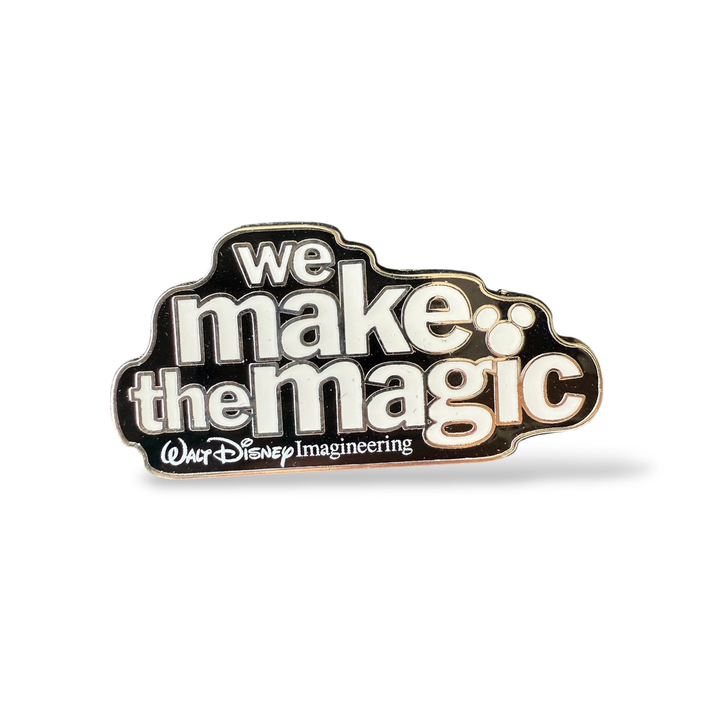 WDI We Make The Magic Logo Pin