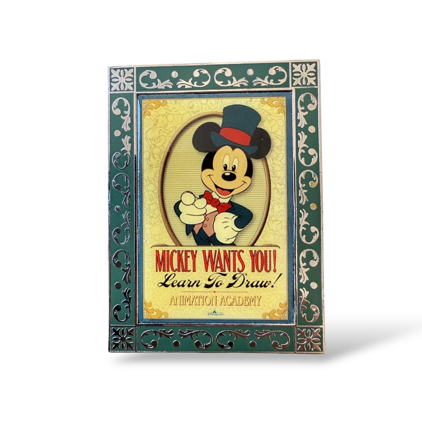 Artist Proof WDI Hong Kong Attraction Poster Mickey Mouse in Animation Academy Pin