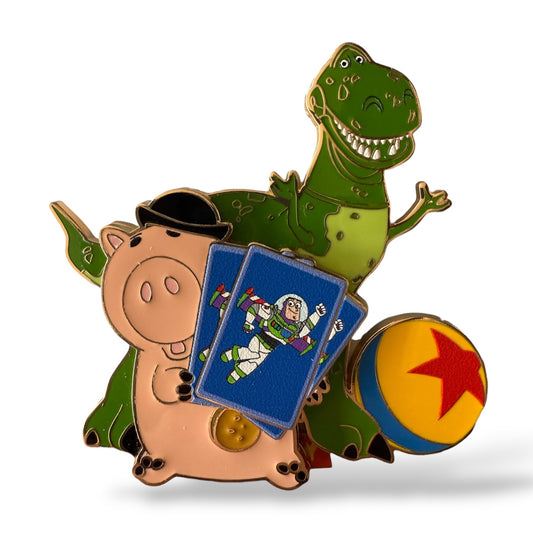 DLRP Toy Story 30 Years and Beyond Rex and Hamm Pin